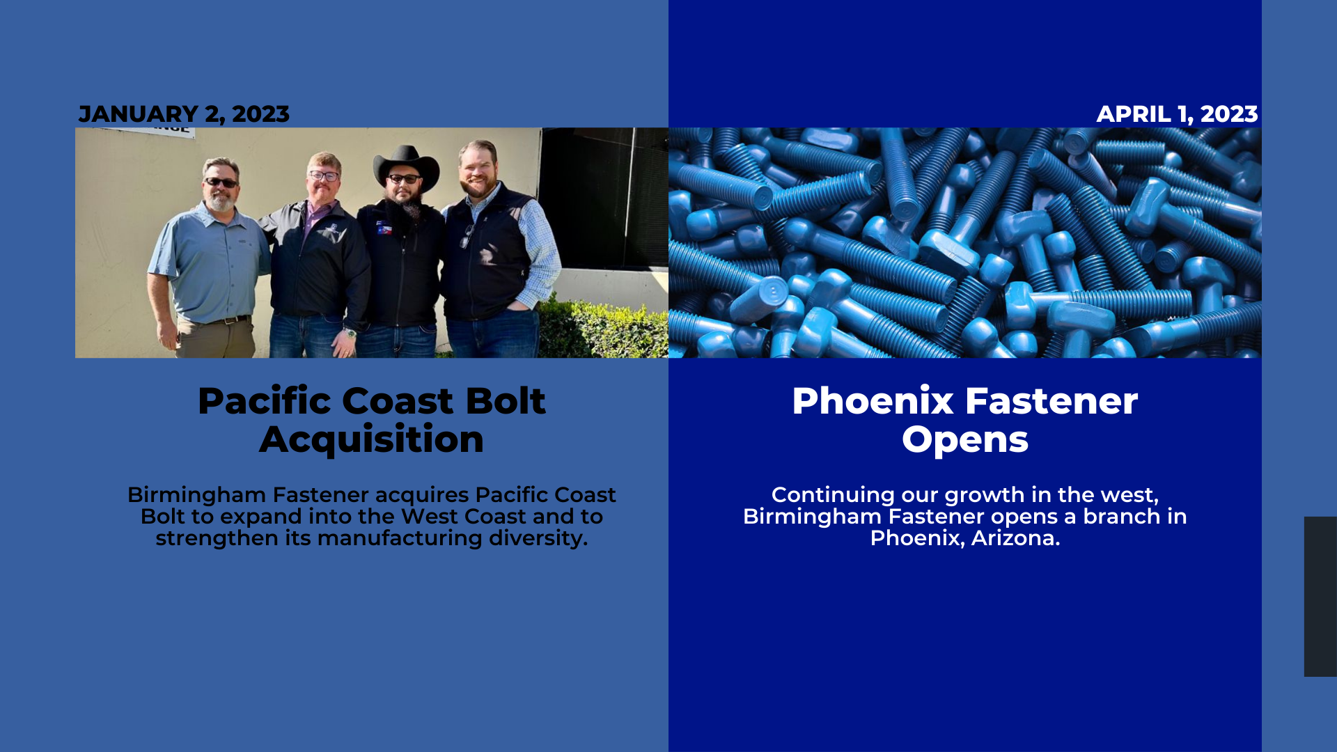 Pacific Coast Bolt & Phoenix