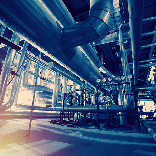 gas pipes